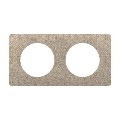  PLAQUE 2 POSTES FEUTRE 