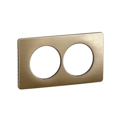  PLAQ 2P ENTR. 57 BRONZE SATINE 