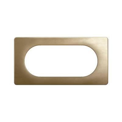  PLAQUE 4 A 5 MOD BRONZE SATINE 