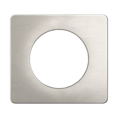  PLAQUE 1 POSTE ALU SATINE 