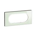  PLAQ 4A5 MOD VERRE OPALE BLANC 