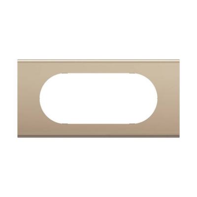  PLAQUE 4 A 5 MOD NICKEL SATINE 