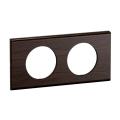  PLAQUE 2 POSTES FRENE WENGUE 