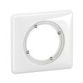  PLAQUE 1 P IP44 BLANC 