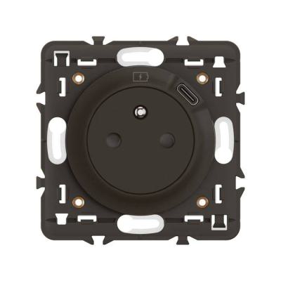  2P+T SURF+USB C 1P COMPO NOIR 
