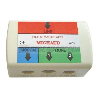  FILTRE MAITRE xDSL 4 SORTIES 