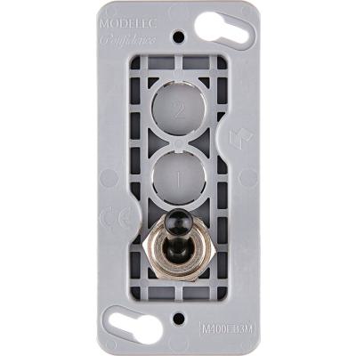  MECA ETR NOIR 1VV LED EN HAUT 