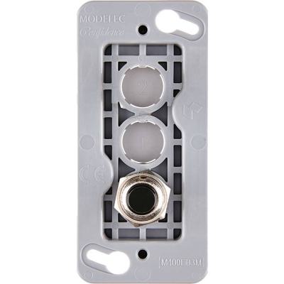  MECA ETR NOIR PUSH LED EN HAUT 