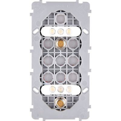  MECA DORE DV 2 PUSH + 6LED BLC 