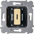  MECA PLAT 1 DUO LED LAITON BRO 