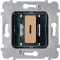  MECA PLAT 1 DUO LED LAIT BRONZ 