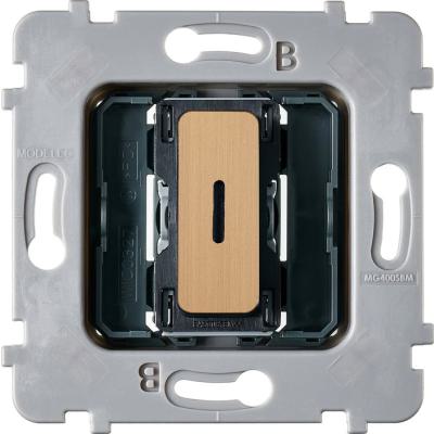  MECA PLAT 1 DUO LED LAIT BRONZ 