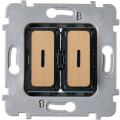  MECA PLAT 2 DUO LED LAIT BRONZ 