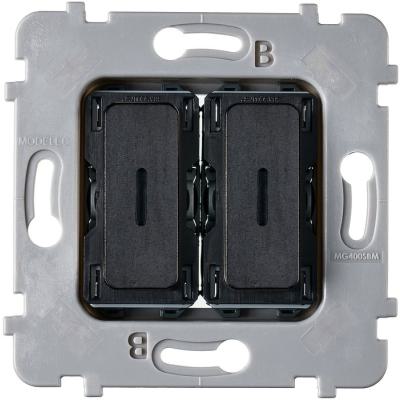  MECA PLAT 2 DUO LED ACIER-V 