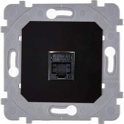  MECA RJ45 CAT6A BLIND NOIR PDS 