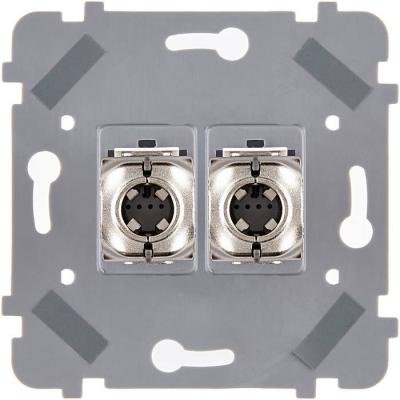  MECA DB RJ45 CAT6A BLINDE NOIR 