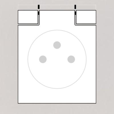  FAC LTE1 BLANC S PC CLAPET M 