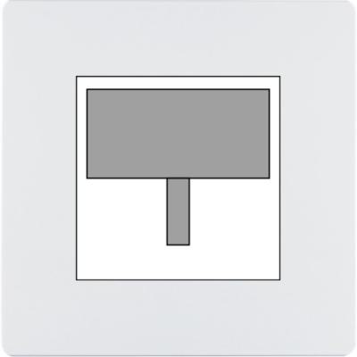  FAC ''M'' ALU BLANC MAT S R2 M 