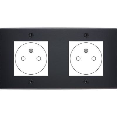  FAC LAITON NOIR DH 2X B.TICINO 