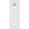  FAC DE BLANC MAT TV PC U1 M2 