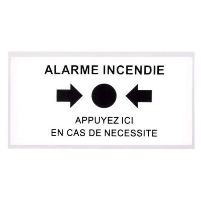  Vitre 'BRISEZ LA GLACE' pour S 