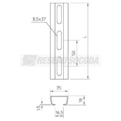  Rail AML3518P6000A2 
