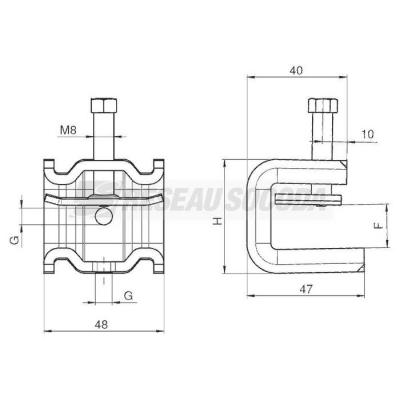  Pince SSP 6-21 M6 A4 