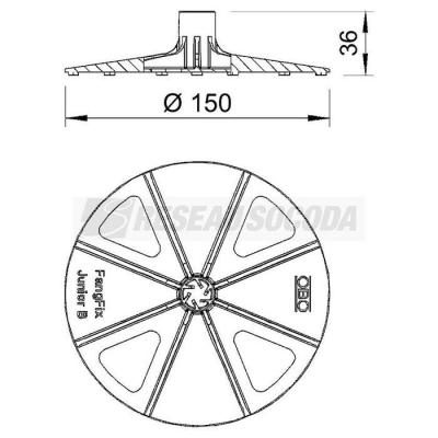  Patin F-FIX-BASIS 
