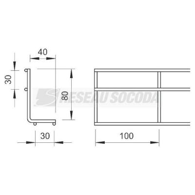  Equerre GW 40 80 FT 
