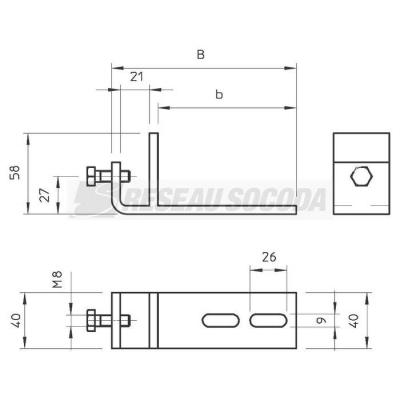  Patte BFK 132 58 A2 