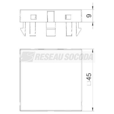  Couvercle ADP-B RW1 