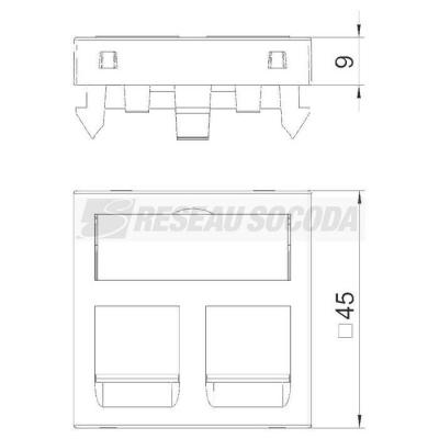  Plaque DTG-2C RW1 