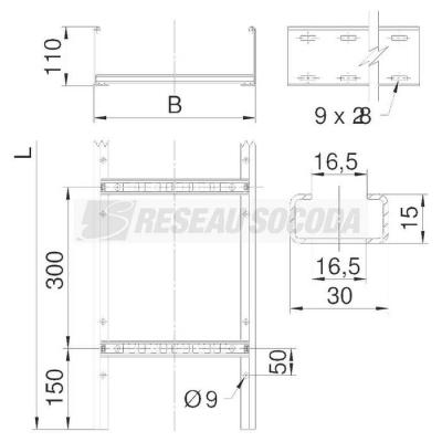  Echelle LCIS 1130 6 FT 