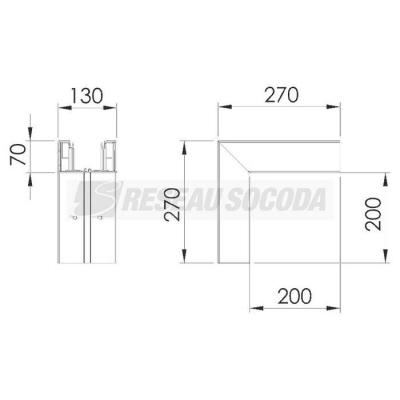  Angle GK-A70130RW 