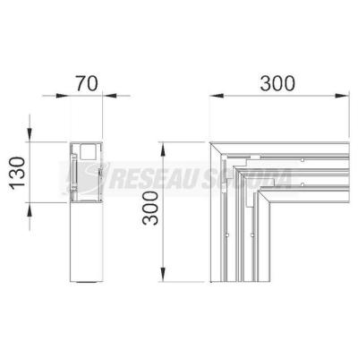  Angle GK-F70130RW 