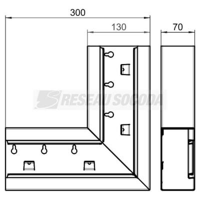  Angle GS-SFS70130RW 