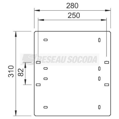  Plaque GP 31 28 FT 