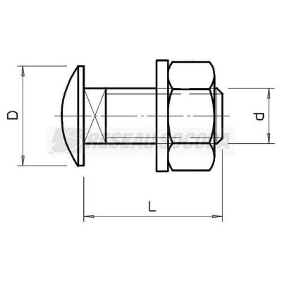  Boulon FRS 12x25 F 