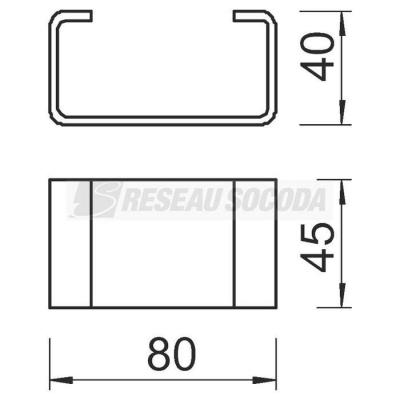  Entretoise DSK 45 FT 