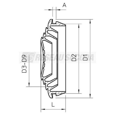  Embout EDK 32 OR 