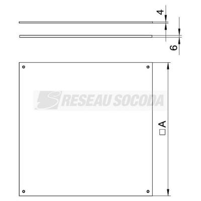  Couvercle DUF 350-2 
