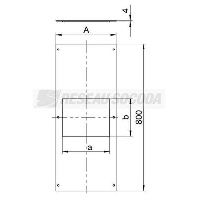  Couvercle BdS OKA DG6 400 