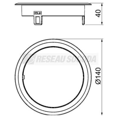  Couvercle GES R2B 9011 