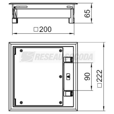  Bo�tier GES4-2U10T 7011 
