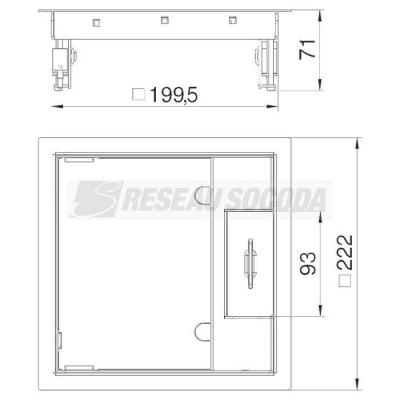  Bo�tier GES4M-2 10U 