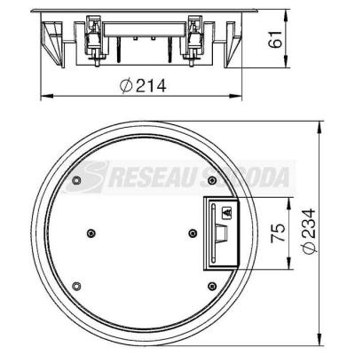  Bo�tier GESR4 U 1019 