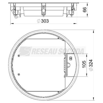  Bo�tier GESR9 SR U 9011 