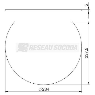  Plaque FS RA9 10 5 