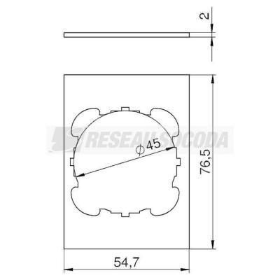  Plaque T4B P1S 9011 