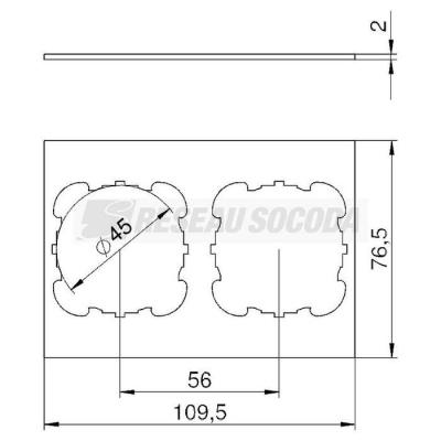  Plaque T4B P3S 9011 